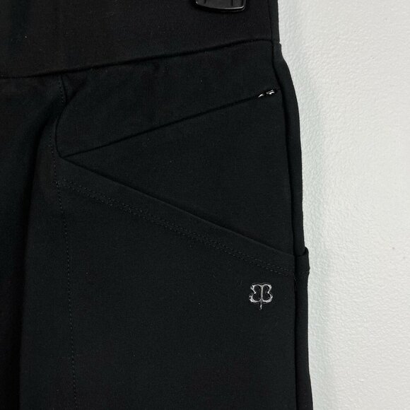 Betabrand Power Down Pants Skinny Women’s S Black‎ Ponte Pull On Stretch *Flaw - Picture 6 of 14